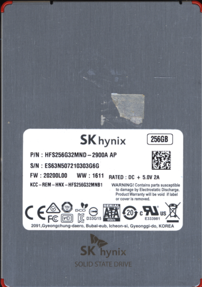 HYNIX 256GB HFS256G32MND-2900A AP DONOR DRIVE