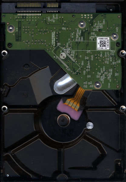 WD 500GB WD5000AAKX-75U6AA0 DCM HHNNHT2MHB T2 2060-771640-003 Donor Drive - Image 2