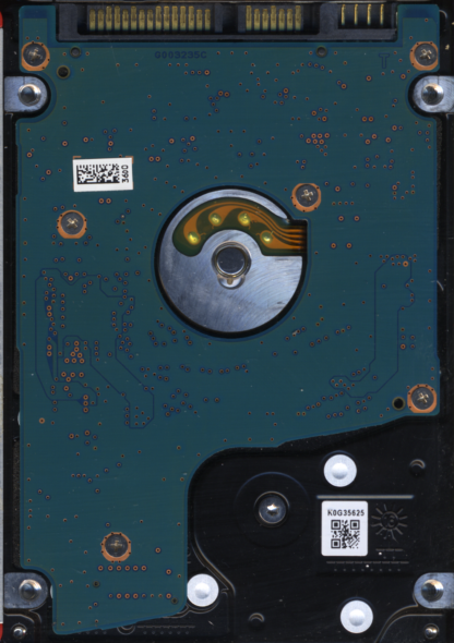 TOSHIBA 500GB MQ01ACF050 HDKCC00D2A03 FW: AV002D G003235C Donor Drive - Image 2