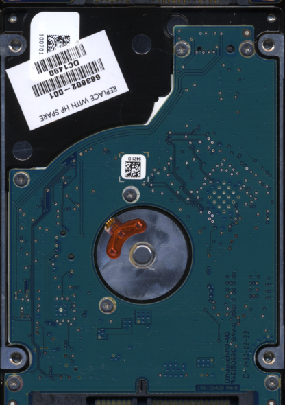 SEAGATE 500GB ST500LT012 1DG142-021 SN S3P 100729420 DONOR DRIVE - Image 2