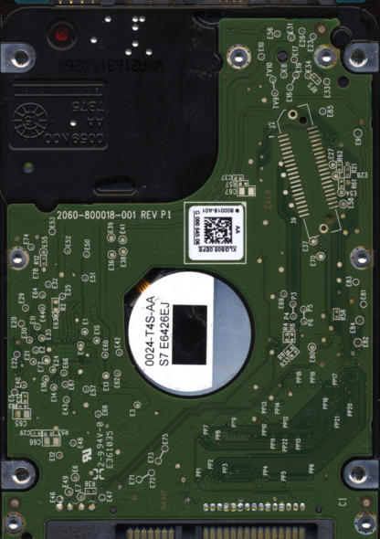 WD 500GB WD5000LPLX-75ZNTT0 DCM HAOTJAK TJ 2060-800018-001 DONOR DRIVE - Image 2