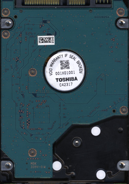 TOSHIBA 500GB MK5065GSXF HDD2L13 A0/GV201B G002825A DONOR DRIVE - Image 2