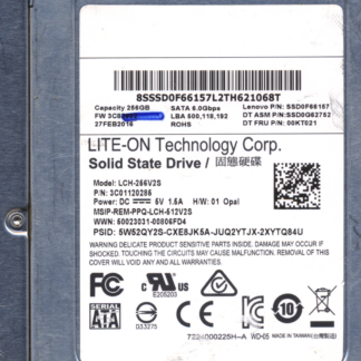 LITE-ON 256GB LCH-256V2S Donor Drive
