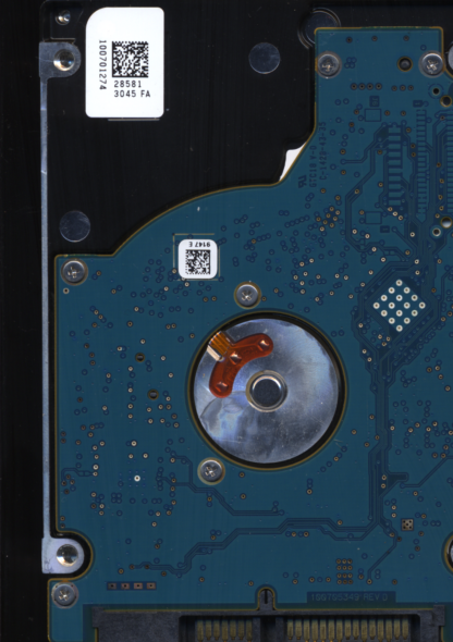 Seagate ST500LM000 1EJ162-071 SN W76 100705349 Donor Drive