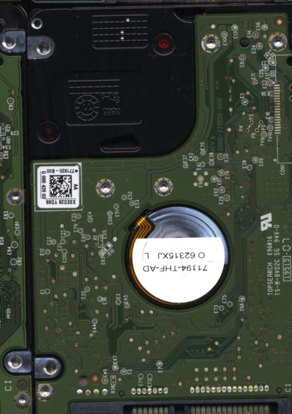 WD WD7500BPVT DCM HBOTJBB TJ 2060-771820-000 Donor Drive