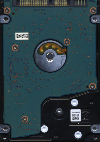 TOSHIBA 500GB MQ01ACF050 HDKCC00D2A03 FW: AV002D G003235C DONOR DRIVE - Image 2