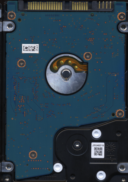 TOSHIBA 500GB MQ01ABF050 HDKCB16D4A01 FW: AM0P2D G003235C Donor Drive - Image 2