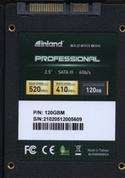 INLAND 120GB INLAND PROFESSIONAL 120GB Donor Drive - Image 2