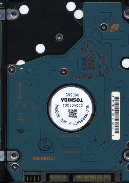 TOSHIBA MK8032GSX HDD2D32 AS112D G5B00135 Donor Drive