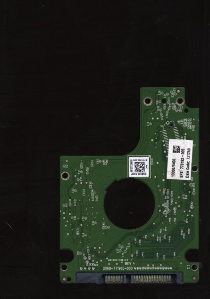 WD 2060-771959-000 Rev A 771959-000 771959-000 Donor PCB Only