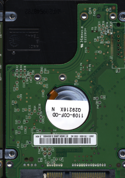 WD 250GB WD2500BEVS - 26VAT0 DCM DHNTJHNB TJ 2060-701499-005 Donor Drive