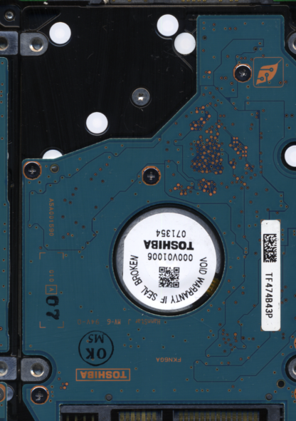 TOSHIBA MK6034GS HDD2D35 C0/AH108B G5B001590000-A Donor Drive