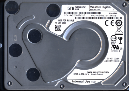 WD 5TB WD50NZDW-11A8JS1 2060-810035-000 Donor Drive - Image 2
