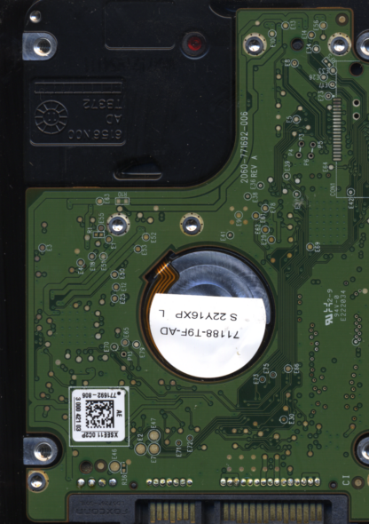 WD 320GB WD3200BEKT - 75PVMT1 DCM HEOTJHB TJ 2060-771692-006 Donor Drive
