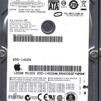 Fujitsu 120GB MHY2120BH CA06889-842500AP CA26344-B32104BA Donor Drive