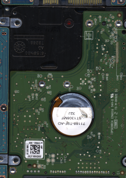 WD WD3200BEKT-60PVMT0 DCM HHCTJAB TJ 2060-771692-005 Donor Drive