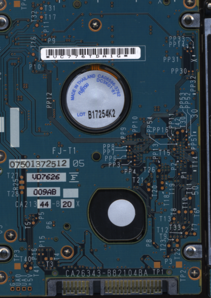 Fujitsu 200GB MHV2200BT CP170852-01 CA26343-B82104BA Donor Drive - Image 2