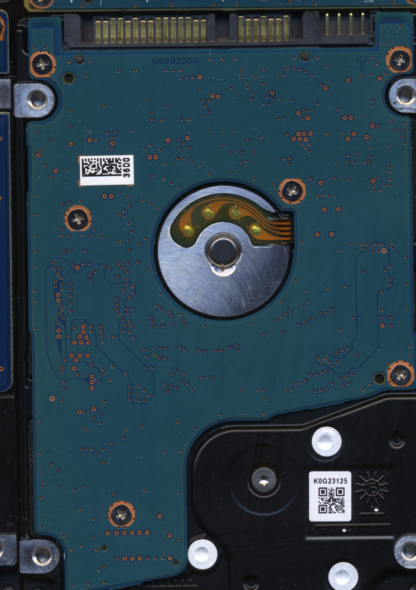 TOSHIBA 500GB MQ01ACF050 HDKCC00D2A02 FW: AV001D G003235C DONOR DRIVE - Image 2