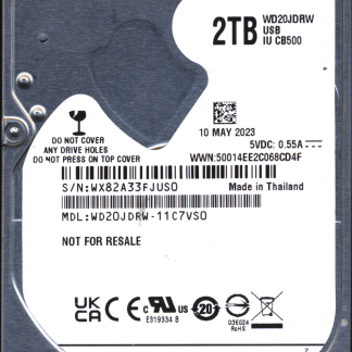 WD 2TB WD20JDRW-11C7VS0 2060-810082-000 DONOR DRIVE