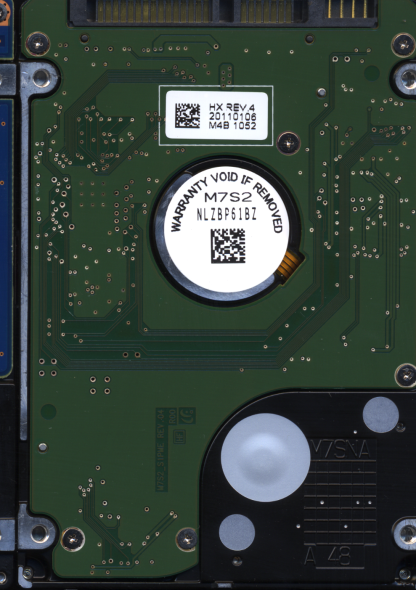 Samsung 500GB HM500JI FW 2AC101C4 M7S2_S1PME Donor Drive - Image 2