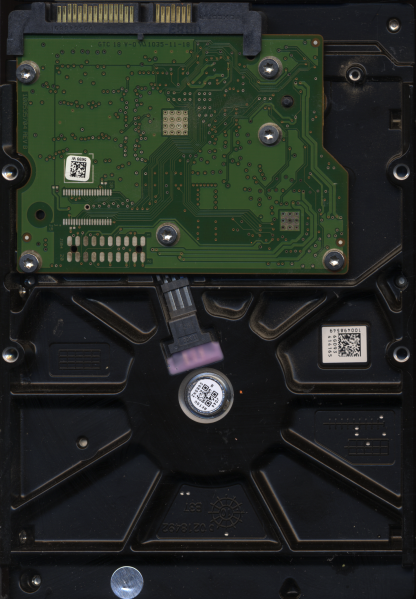 SEAGATE 250GB ST3250318AS 9SL131-036 SN 9VY FW CC46 100535704 DONOR DRIVE - Image 2