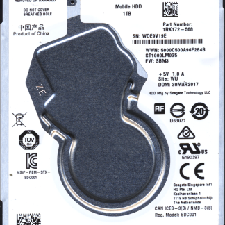 Seagate 1TB ST1000LM035 1RK172-568 SN WDE 100809471 Donor Drive