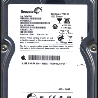 Seagate 1TB ST31000528AS 9SL154-040 SN 5VP 100535537 Donor Drive