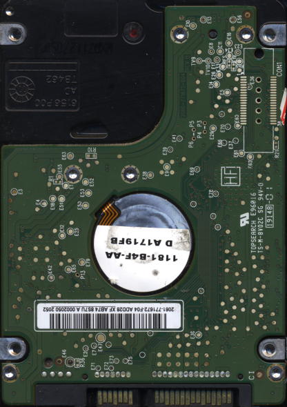 WD 160GB WD1600BEVT-75A23T0 DCM EHMTJHKB TJ 2060-771672-004 DONOR DRIVE - Image 2