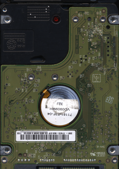 WD 160GB WD1600BEVT-75A23T0 DCM HEMTJHB TJ 2060-771672-004 DONOR DRIVE - Image 2