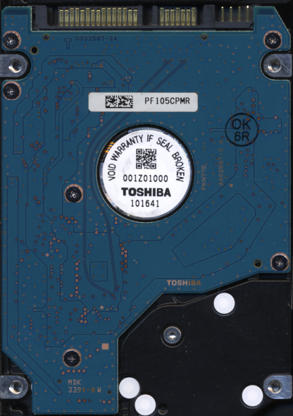 TOSHIBA 160GB MK1656GSY HDD2E64 A0/LH013C G002587 DONOR DRIVE - Image 2