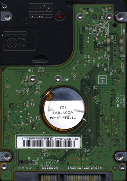 WD 160GB WD1600BEVT-75A23T0 DCM HECTJABB TJ 2060-771672-004 DONOR DRIVE - Image 2