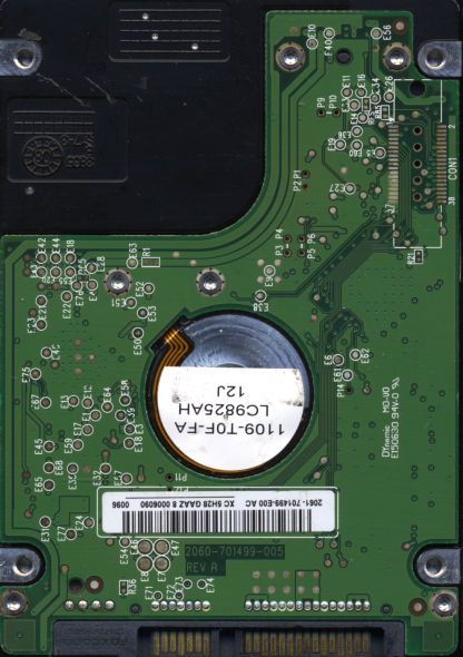 WD 160GB WD1600BEVT-75ZCT2 DCM HACTJABB TJ 2060-701499-005 DONOR DRIVE - Image 2