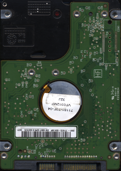WD 160GB WD1600BEVT-75A23T0 DCM HECTJHBB TJ 2060-771672-004 DONOR DRIVE - Image 2