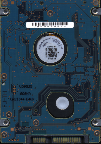 FUJITSU 160GB MHZ2160BJ CA07096-B32400DL VD9525 609KA CA21344-B46X DONOR DRIVE - Image 2