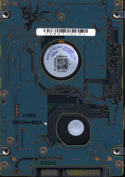 FUJITSU 160GB MHZ2160BH CA07018-B324000L 110KA CA21344-B81X DONOR DRIVE - Image 2