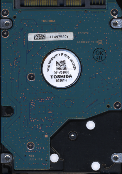 TOSHIBA 160GB TM01 HDD2H18 710 B0/LW006B G002217A DONOR DRIVE - Image 2
