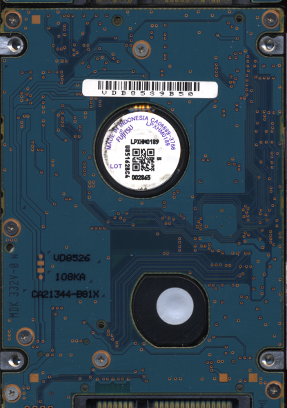 FUJITSU 160GB MHZ2160BH CA07018-B324000L VD8526 108KA CA21344-B81X DONOR DRIVE - Image 2