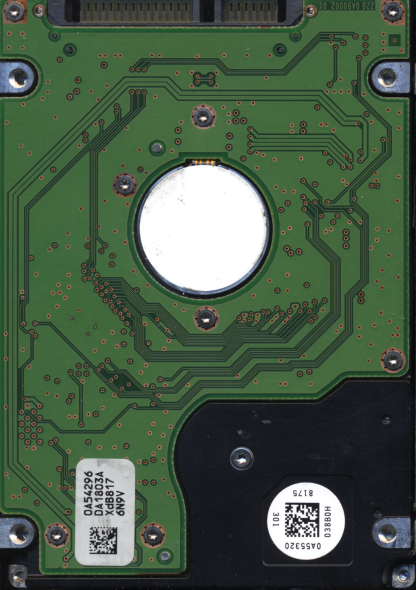 Hitachi 160GB HTS542525K9SA0 0A54884 MLC DA2212 2200A9000201 Donor Drive - Image 2