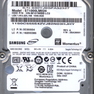 SAMSUNG 1TB ST1000LM024 M8_REV. DONOR DRIVE