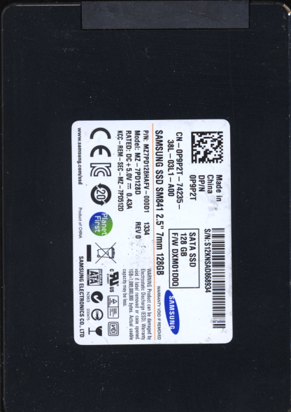 SAMSUNG 128GB MZ DONOR DRIVE