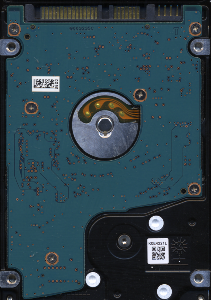 TOSHIBA 500GB MQ01ACH050 HDKCC00M6A01 AA10/AV002E G003235C Donor Drive - Image 2