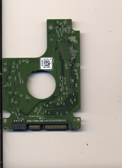 WD 2060-771960-000 Rev A 771960-300 771960-000 Donor PCB Only