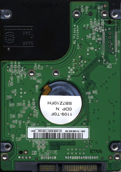 WD 250GB WD2500BEVS-60UST0 DCM HHCTJHBB TJ 2060-701499-000 Donor Drive - Image 2