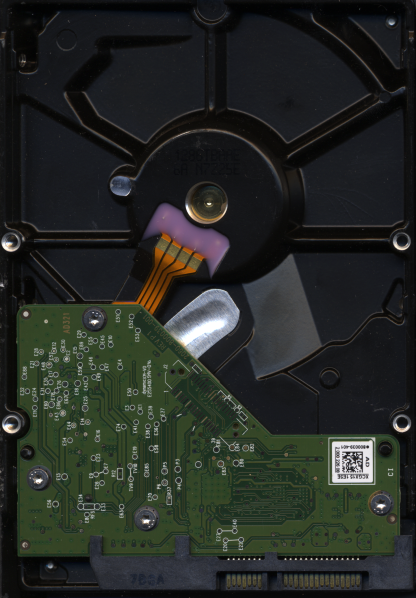 WD 1TB WD10EZEX-08WN4A0 DCM HANNNT2AEB T2 2060-800039-001 Donor Drive - Image 2