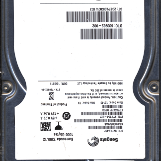 Seagate 1TB ST31000524AS 9YP154-021 SN 9VP FW HP63 100574451 Donor Drive