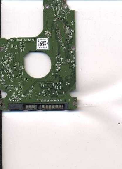 WD 2060-800025-001 Rev P2 800025-001 Donor PCB Only