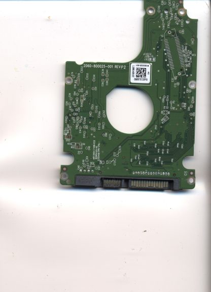 WD 2060-800025-001 Rev P2 800025-001 Donor PCB Only